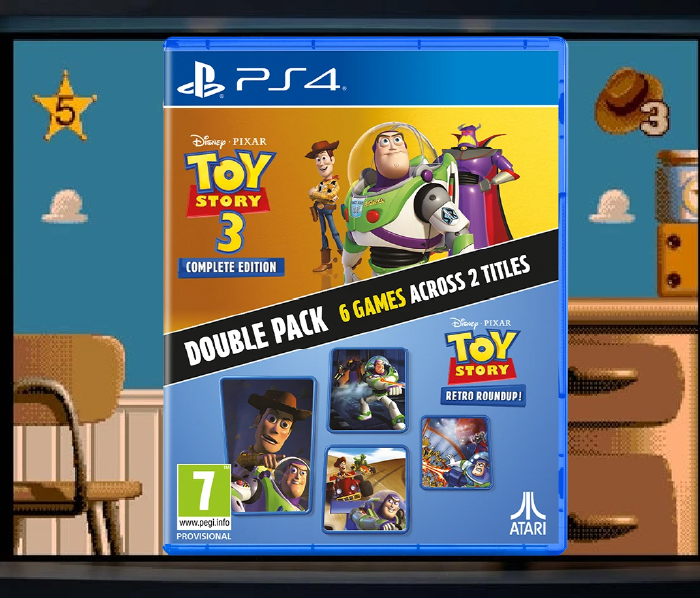 Toy Story: Retro Roundup! + Toy Story 3 Complete Edition Double Pack (PS4) - Europe
